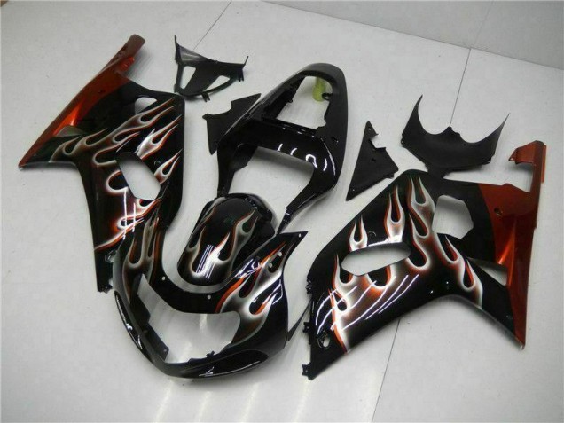 Cheap 2001-2003 Black Suzuki GSXR 600/750 Motorcycle Bodywork Cheap 2001-2003 Black Suzuki GSXR 600/750 Motorcycle Bodywork