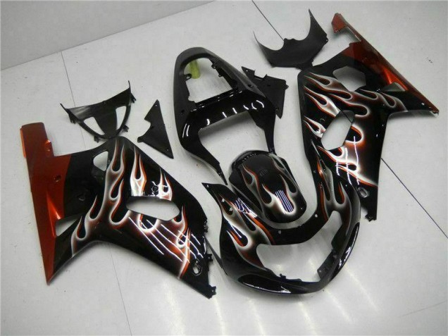 Cheap 2001-2003 Black Suzuki GSXR 600/750 Motorcycle Bodywork Cheap 2001-2003 Black Suzuki GSXR 600/750 Motorcycle Bodywork