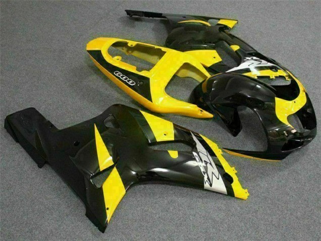 Cheap 2001-2003 Yellow Black Suzuki GSXR 600/750 Motorcycle Replacement Fairings Cheap 2001-2003 Yellow Black Suzuki GSXR 600/750 Motorcycle Replacement Fairings