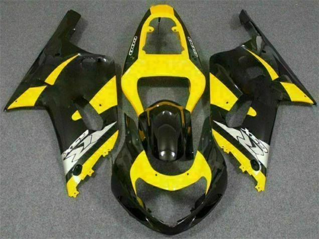 Cheap 2001-2003 Yellow Black Suzuki GSXR 600/750 Motorcycle Replacement Fairings Cheap 2001-2003 Yellow Black Suzuki GSXR 600/750 Motorcycle Replacement Fairings