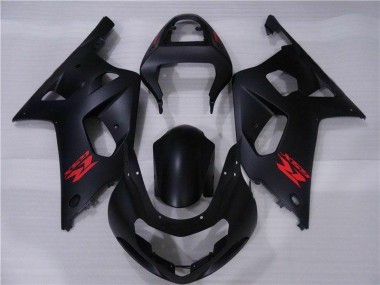 Cheap 2001-2003 Black Suzuki GSXR 600/750 Motorcycle Fairings