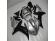 Cheap 2002-2003 Silver Black Yamaha YZF R1 Motorbike Fairings
