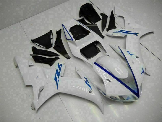 Cheap 2002-2003 White Yamaha YZF R1 Motorbike Fairing & Bodywork Cheap 2002-2003 White Yamaha YZF R1 Motorbike Fairing & Bodywork