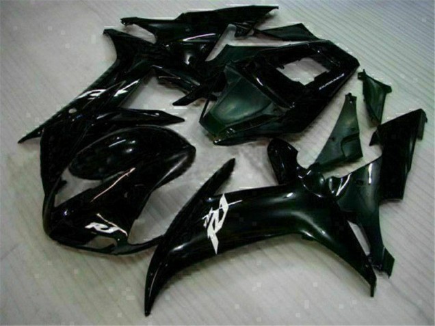 Cheap 2002-2003 Black Yamaha YZF R1 Moto Fairings Cheap 2002-2003 Black Yamaha YZF R1 Moto Fairings