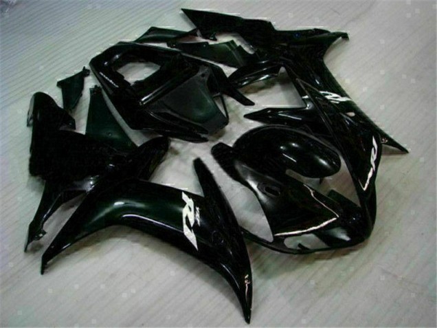 Cheap 2002-2003 Black Yamaha YZF R1 Moto Fairings Cheap 2002-2003 Black Yamaha YZF R1 Moto Fairings