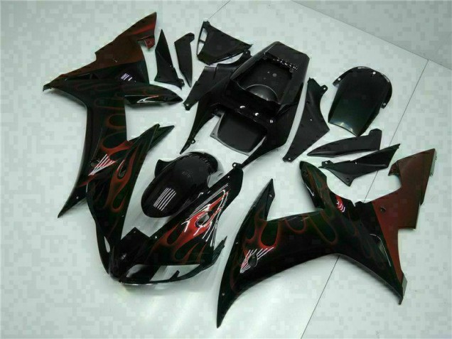 Cheap 2002-2003 Black Yamaha YZF R1 Motorcyle Fairings Cheap 2002-2003 Black Yamaha YZF R1 Motorcyle Fairings