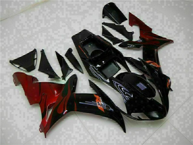 Cheap 2002-2003 Black Yamaha YZF R1 Motorcylce Fairings Cheap 2002-2003 Black Yamaha YZF R1 Motorcylce Fairings