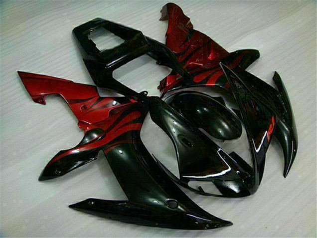 Cheap 2002-2003 Black Red Yamaha YZF R1 Bike Fairing Cheap 2002-2003 Black Red Yamaha YZF R1 Bike Fairing