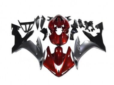 Cheap 2002-2003 Red Grey Black Yamaha YZF R1 Motorcyle Fairings