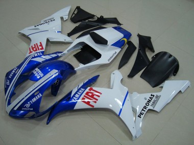 Cheap 2002-2003 Blue White Yamaha YZF R1 Motorcycle Fairings Kit