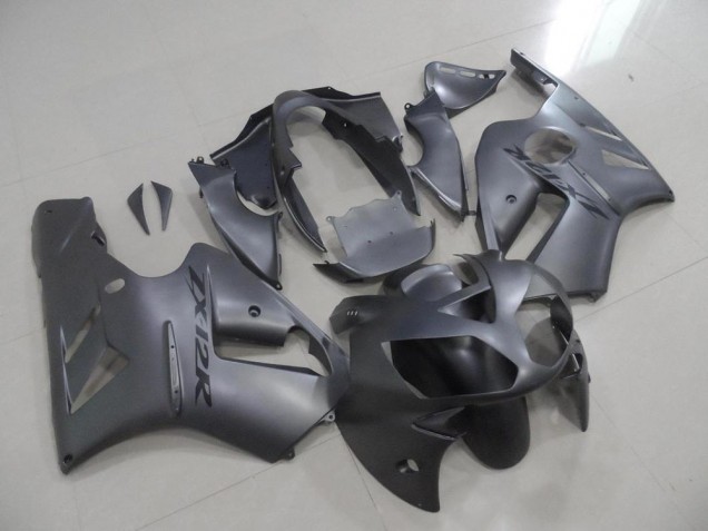 Cheap 2002-2006 Matte Grey Kawasaki ZX12R Motorcycle Fairings Kit Cheap 2002-2006 Matte Grey Kawasaki ZX12R Motorcycle Fairings Kit