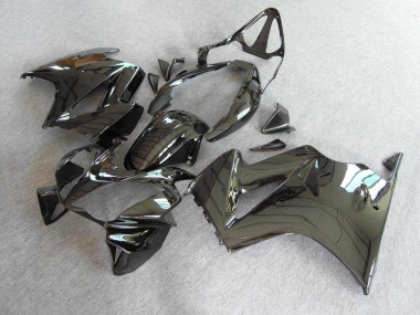 Cheap 2002-2013 Black Honda VFR800 Motorbike Fairings