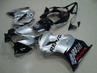 Cheap 2002-2013 Silver Repsol Honda VFR800 Moto Fairings