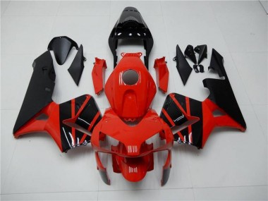 Cheap 2003-2004 Red Black Honda CBR600RR Motor Bike Fairings