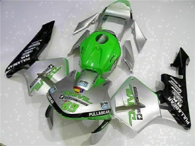 Cheap 2003-2004 Silver Honda CBR600RR Motorbike Fairing Cheap 2003-2004 Silver Honda CBR600RR Motorbike Fairing