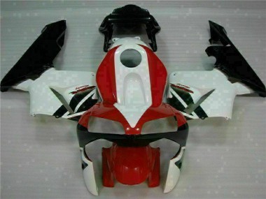 Cheap 2003-2004 Red White Honda CBR600RR Bike Fairings