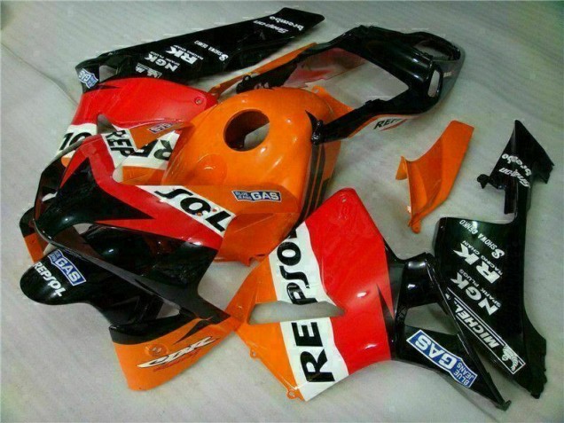 Cheap 2003-2004 Orange Repsol Honda CBR600RR Motorbike Fairing Kits Cheap 2003-2004 Orange Repsol Honda CBR600RR Motorbike Fairing Kits