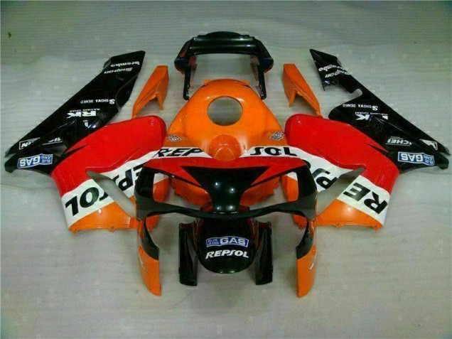Cheap 2003-2004 Orange Repsol Honda CBR600RR Motorbike Fairing Kits Cheap 2003-2004 Orange Repsol Honda CBR600RR Motorbike Fairing Kits