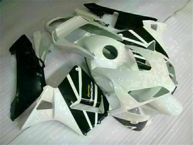 Cheap 2003-2004 White Honda CBR600RR Motorcycle Fairings Kit Cheap 2003-2004 White Honda CBR600RR Motorcycle Fairings Kit