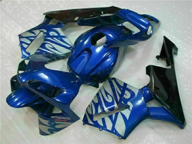 Cheap 2003-2004 Blue with Silver Flame Honda CBR600RR Motorbike Fairing Cheap 2003-2004 Blue with Silver Flame Honda CBR600RR Motorbike Fairing