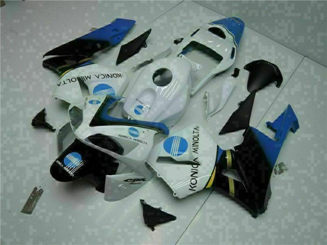 Cheap 2003-2004 White Honda CBR600RR Motor Bike Fairings Cheap 2003-2004 White Honda CBR600RR Motor Bike Fairings