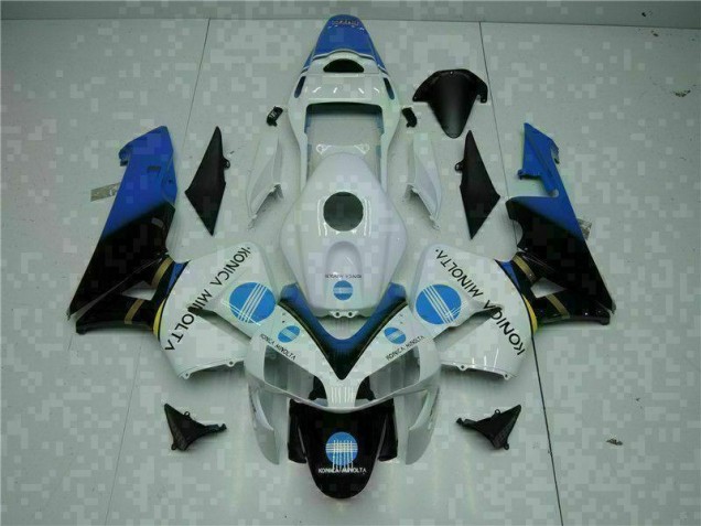 Cheap 2003-2004 White Honda CBR600RR Motor Bike Fairings Cheap 2003-2004 White Honda CBR600RR Motor Bike Fairings