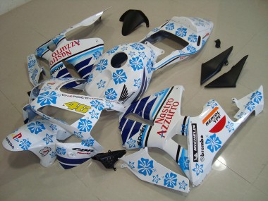 Cheap 2003-2004 Nastro Azzurro Honda CBR600RR Motorcycle Fairings Kits