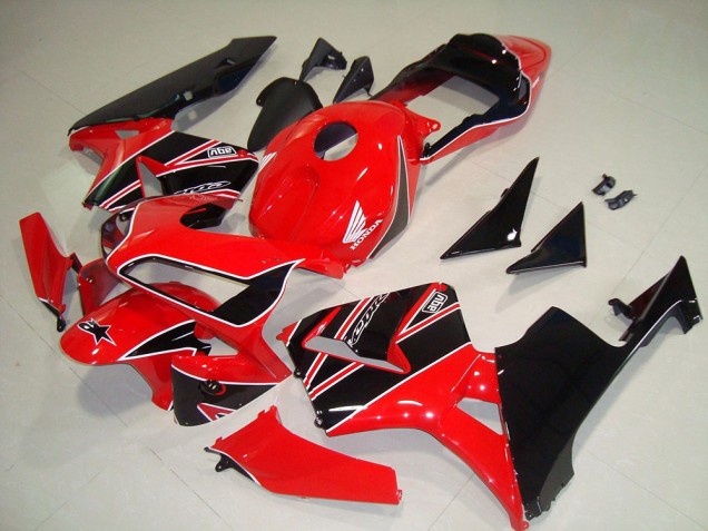 Cheap 2003-2004 Red Black Honda CBR600RR Motorbike Fairing Kits Cheap 2003-2004 Red Black Honda CBR600RR Motorbike Fairing Kits