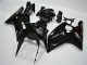 Cheap 2003-2004 Glossy Black Kawasaki ZX6R Moto Fairings Cheap 2003-2004 Glossy Black Kawasaki ZX6R Moto Fairings