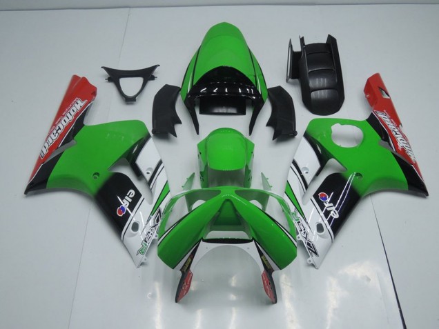 Cheap 2003-2004 Green Motocard Kawasaki ZX6R Motorbike Fairings Cheap 2003-2004 Green Motocard Kawasaki ZX6R Motorbike Fairings