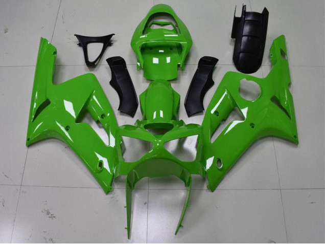 Cheap 2003-2004 Green Kawasaki ZX6R Replacement Fairings Cheap 2003-2004 Green Kawasaki ZX6R Replacement Fairings