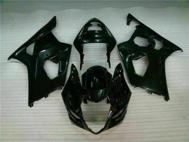 Cheap 2003-2004 Suzuki GSXR 1000 Motorcycle Fairings MF0118 - Glossy Black