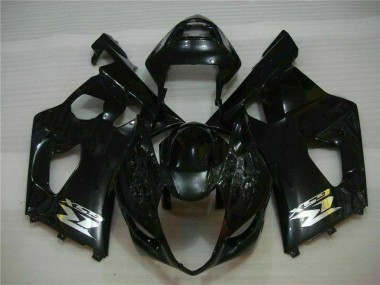 Cheap 2003-2004 Black Suzuki GSXR 1000 Bike Fairings