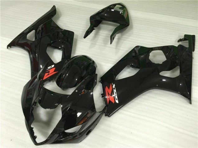 Cheap 2003-2004 Glossy Black Suzuki GSXR 1000 Motor Fairings Cheap 2003-2004 Glossy Black Suzuki GSXR 1000 Motor Fairings