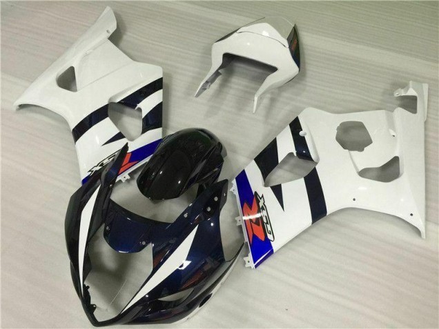 Cheap 2003-2004 White Black Suzuki GSXR 1000 Motorcylce Fairings Cheap 2003-2004 White Black Suzuki GSXR 1000 Motorcylce Fairings