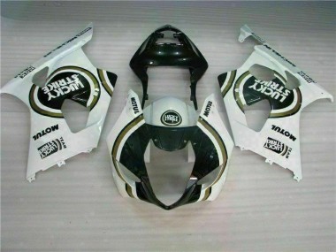Cheap 2003-2004 White Suzuki GSXR 1000 Motorbike Fairings