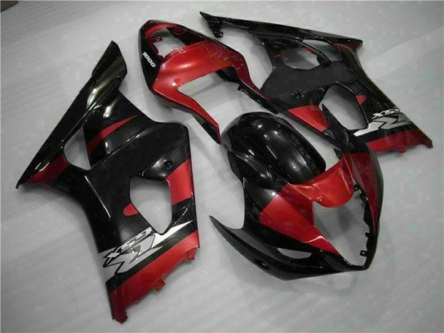 Cheap 2003-2004 Red Black Suzuki GSXR 1000 Motorcycle Fairing Kits Cheap 2003-2004 Red Black Suzuki GSXR 1000 Motorcycle Fairing Kits