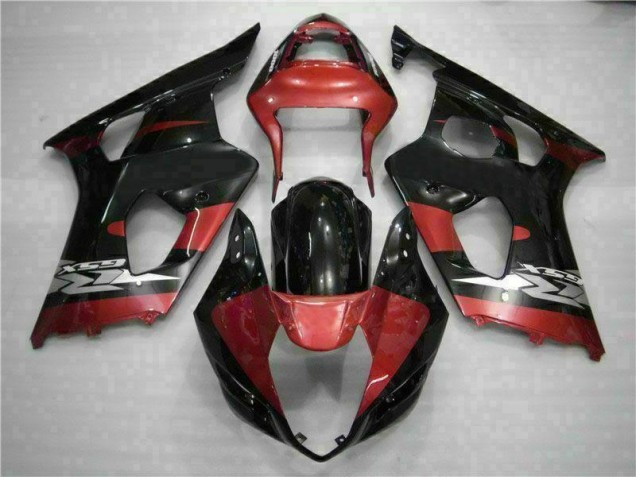 Cheap 2003-2004 Red Black Suzuki GSXR 1000 Motorcycle Fairing Kits Cheap 2003-2004 Red Black Suzuki GSXR 1000 Motorcycle Fairing Kits