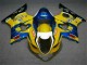 Cheap 2003-2004 Yellow Blue Suzuki GSXR 1000 Bike Fairings Cheap 2003-2004 Yellow Blue Suzuki GSXR 1000 Bike Fairings