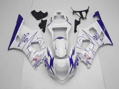 Cheap 2003-2004 Blue Whie Corona Suzuki GSXR 1000 Moto Fairings