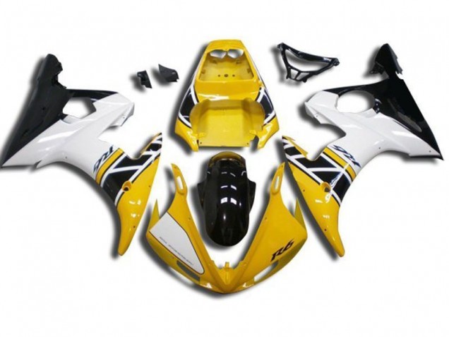 Cheap 2003-2005 Yellow Yamaha YZF R6 Bike Fairings Cheap 2003-2005 Yellow Yamaha YZF R6 Bike Fairings