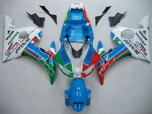 Cheap 2003-2005 Multi Color Yamaha YZF R6 Motorcyle Fairings Cheap 2003-2005 Multi Color Yamaha YZF R6 Motorcyle Fairings