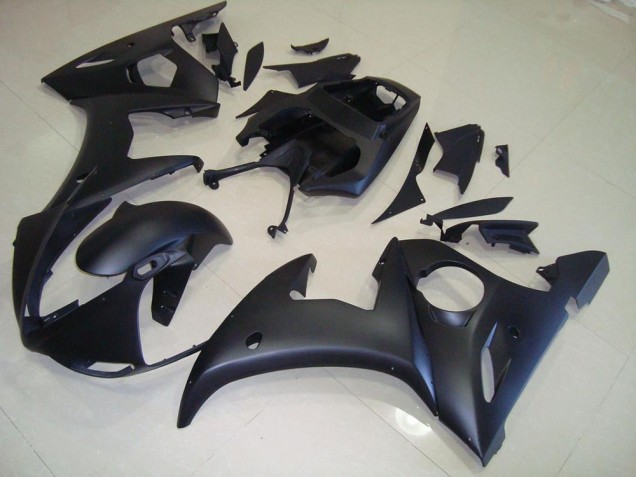 Cheap 2003-2005 Matte Black Yamaha YZF R6 Motorcycle Bodywork Cheap 2003-2005 Matte Black Yamaha YZF R6 Motorcycle Bodywork