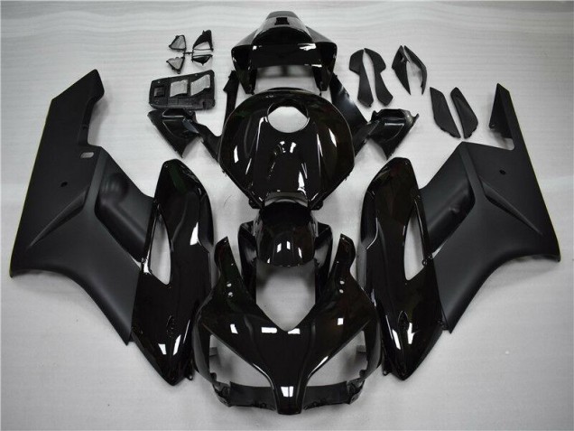 Cheap 2004-2005 Glossy Matte Black Honda CBR1000RR Motor Bike Fairings