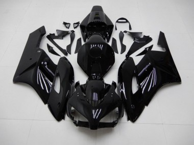 Cheap 2004-2005 Glossy Black Honda CBR1000RR Replacement Motorcycle Fairings
