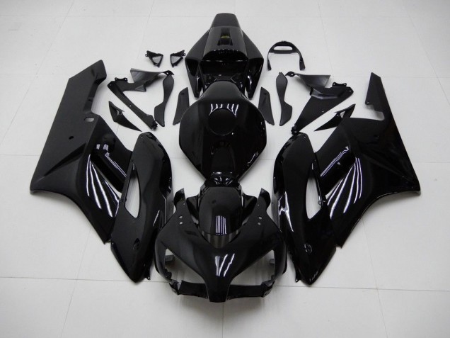 Cheap 2004-2005 Glossy Black Honda CBR1000RR Replacement Motorcycle Fairings