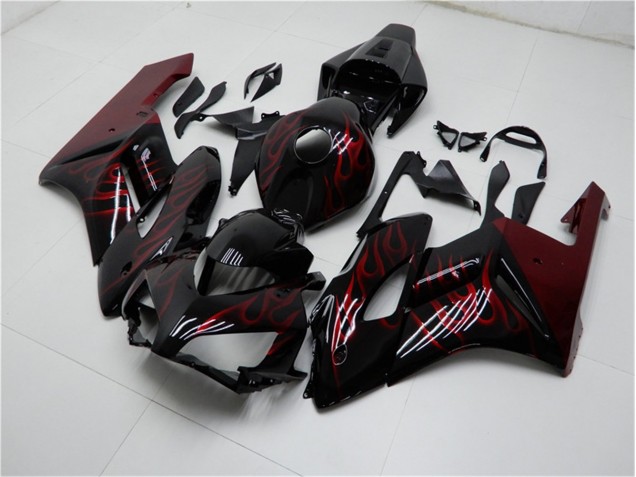 Cheap 2004-2005 Red Black Honda CBR1000RR Motorbike Fairing Kits