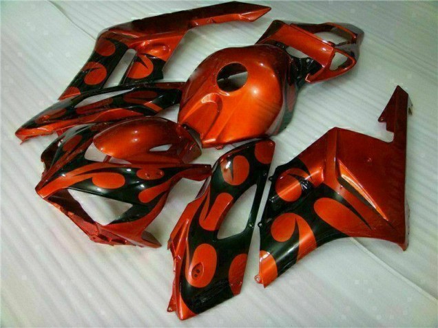 Cheap 2004-2005 Orange Black Honda CBR1000RR Motorcyle Fairings