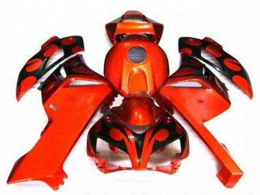 Cheap 2004-2005 Orange Black Honda CBR1000RR Motorcyle Fairings