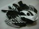 Cheap 2004-2005 White Black Honda CBR1000RR Replacement Fairings